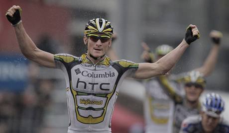 Andre Greipel, vítz nejdelí etapy letoní Vuelty.