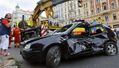 Nehoda na I. P. Pavlova zastavila dopravu v celé Praze