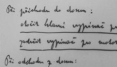 Poznáte autora? Podle stylu tko. Tyto pokyny sepsal Karel apek.