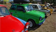 P�ehlídka trabant� na Vy�ehrad�