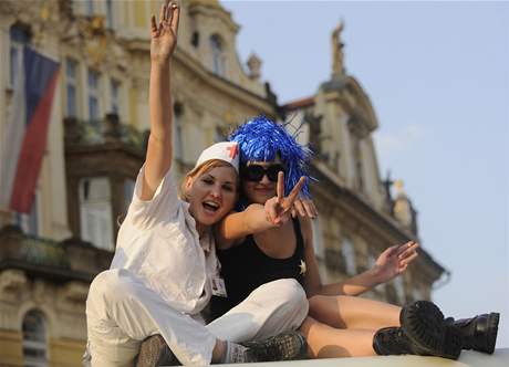 V centru Prahy se v sobotu 19. záí konal karneval, jím vrcholí Týden nepizpsobivosti iniciativy Freedom not Fear.