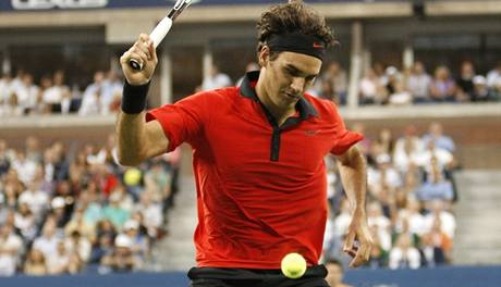 Nádherný míek Federera.