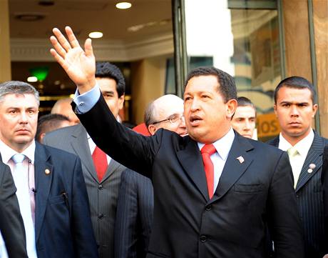 Hugo Chavez v Mardridu