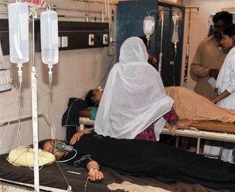 Nemocnice v Pákistánu - ilustraní foto.