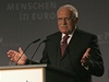 Václav Klaus pi projevu v Pasov