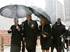 Joe Biden bhem vzpomínkové akce k výroí útok 11. záí na Ground Zero