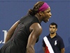 Serena Williamsová kií na árovou rozhodí.