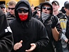 Pravicoví radikálové v Brn protestovali proti trestnímu stíhání svých deseti pátel.