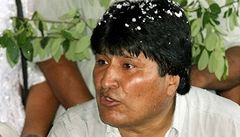 Bolivijský prezident Evo Morales.