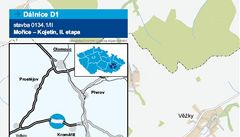 Nový úsek D1 spojil Prahu s Krom��í�í