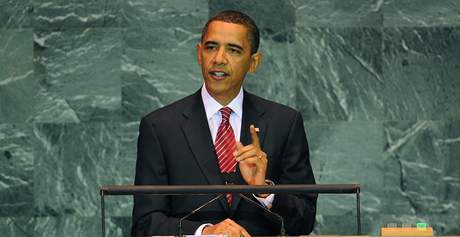 Americký prezident Barack Obama na OSN v New Yorku