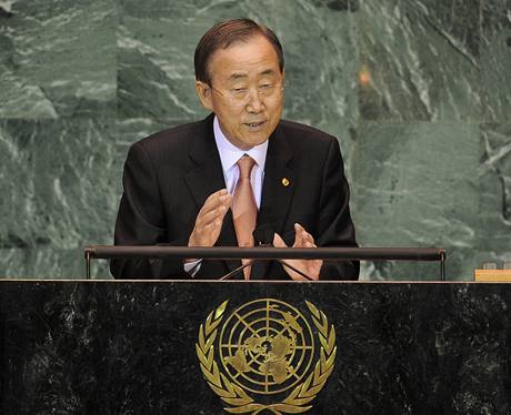 Generální tajemník OSN Pan Ki-mun