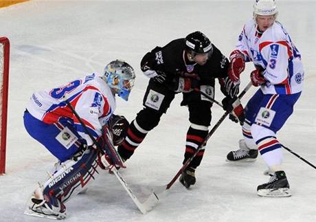 Jaromír Jágr v zápase KHL.
