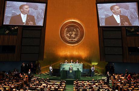 Projev prezidenta USA Obamy v OSN