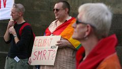 Sdru�ení gay�, leseb a p�átel STUD Brno a Queer filmového festivalu Mezipatra proti pape�ovu zákazu kondom� 