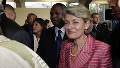 Irina Bokovová - první �ena v �ele UNESCO.