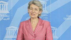 Irina Bokovová - první �ena v �ele UNESCO.
