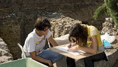 Archeologové v ím objevili bájnou jídelnu císae Nerona.