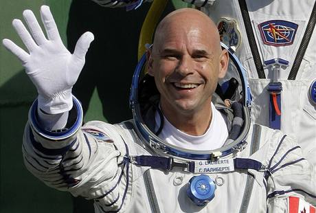 Guy Laliberté odlétá na ISS