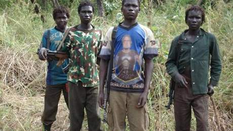 Vojáci ze skupiny Akazu