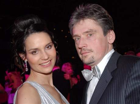 David Beran se svou partnerkou Terezií Dobrovolnou na snímku z roku 2008.