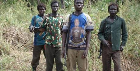 Vojáci ze skupiny Akazu