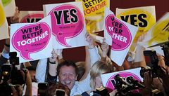 Irové se radují z p�ijetí Lisabonské smlouvy