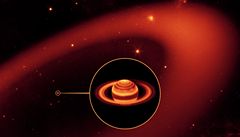 Prstence Saturnu jsou pozůstatky zrodu sluneční soustavy