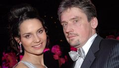David Beran se svou partnerkou Terezií Dobrovolnou na snímku z roku 2008.