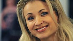 Modelka a moravská roda�ka Andrea �ebková.