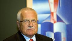 Václav Klaus zahájil výstavu Josefa apka