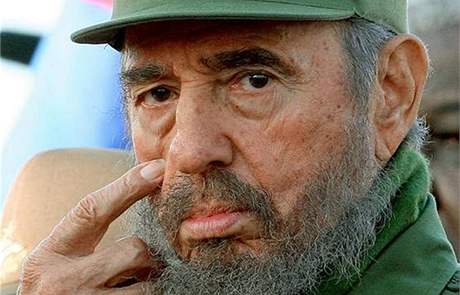 Fidel Castro na snímku z února 2006.