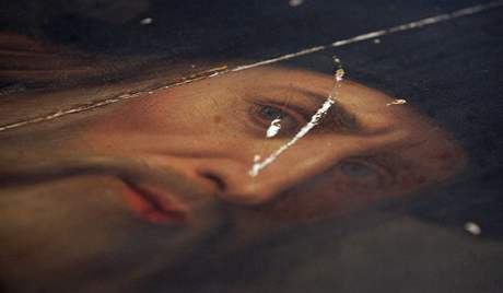 Leonardo da Vinci na nov objeveném obraze, který byl prezentován v ím. 