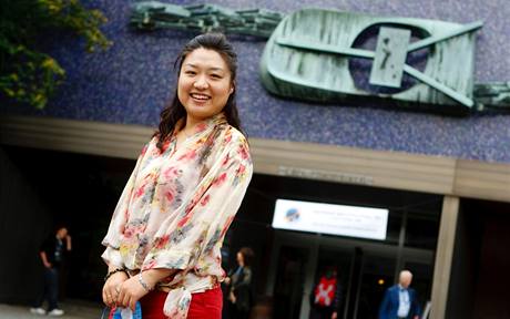 I-So-jon, jihokorejská astronautka a druhá asijská ena ve vesmíru, se v Praze zastnila Mezinárodního kongresu úastník kosmických let