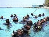 Maledivská vláda na podmoském jednání