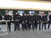 Policisté jsou v pohotovosti na nádraí Praha-Smíchov, kam má pijet ást polských fanouk