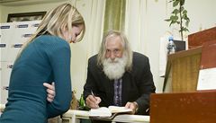 Milan Kindl p�i autogramiád�