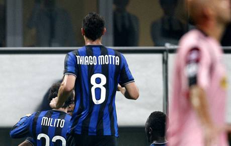 Radost hrá Interu Milán.