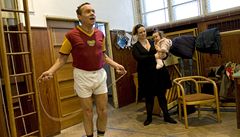 Jan Saudek p�i víceboji.