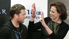 Sigourney Weaver + Sam Worthington, Tokyo International Film Festival 2009