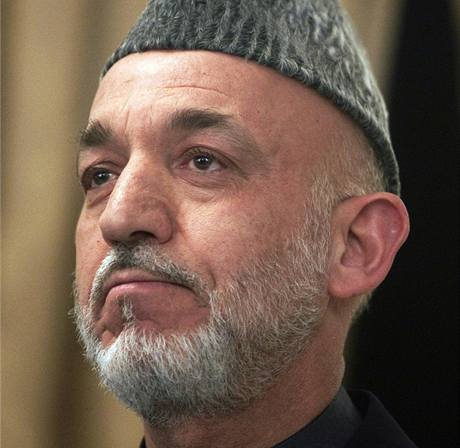 Afghánský prezident Hamíd Karzáí