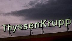 ThyssenKrupp chce v Nmecku dajn zruit 10.000 mst 
