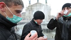 Neznmmu smrtcmu viru na Ukrajin u podlehlo 33 lid