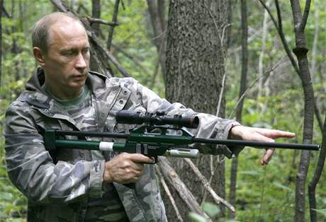 Vladimír Putin na lovu