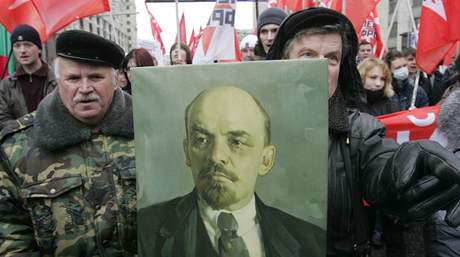 Demonstrace opoziních komunist