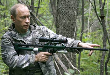 Vladimír Putin na lovu