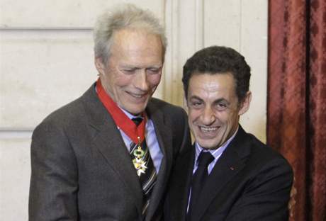 Clint Eastwood a Nicolas Sarkozy
