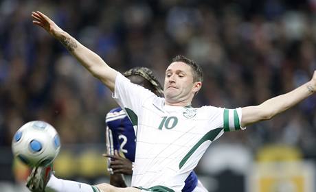 Nejvtí hvzda fotbalist Irska Robbie Keane