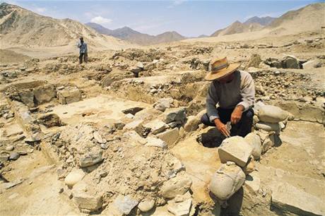 Ilustrační foto: Peruánské vykopávky