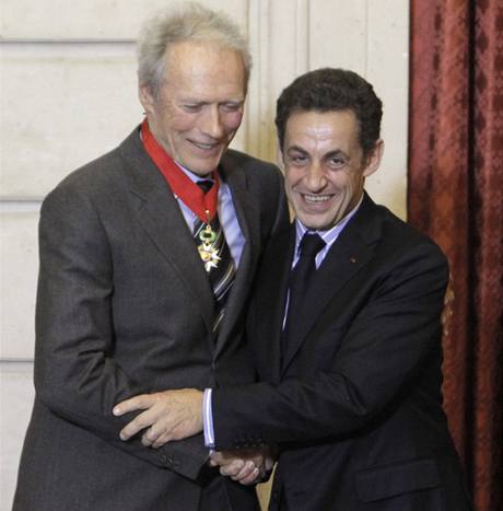 Clint Eastwood a Nicolas Sarkozy